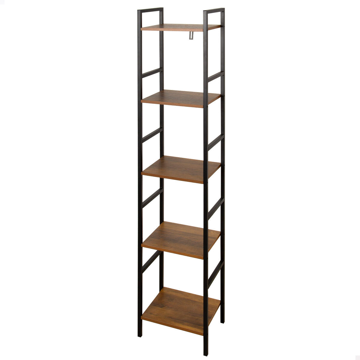 Regál Max Home železo dřevo MDF 5 polic 30 X 144 X 24 CM