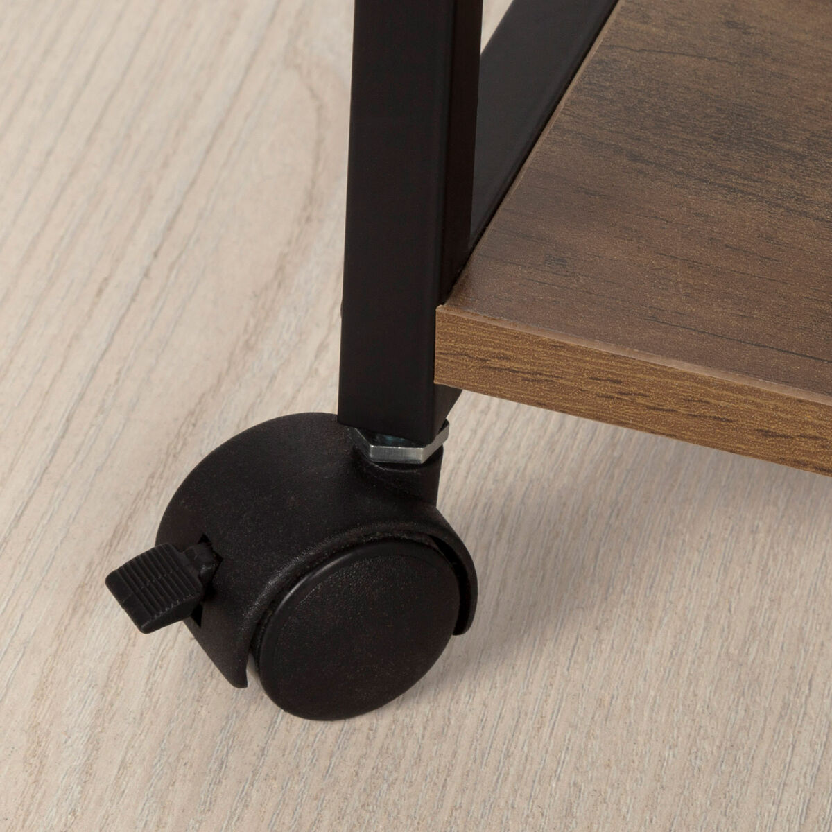 Regál Max Home železo dřevo MDF 3 police 48 × 62 × 30 cm – obrázek 5