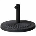 Základna pro slunečník Active 14 kg černá Ocel Polyesterová pryskyřice 49 x 32 cm
