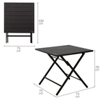 Sada stolu se 2 židlemi Aktive 75 x 70 x 75 cm (3 kusy) – obrázek 4