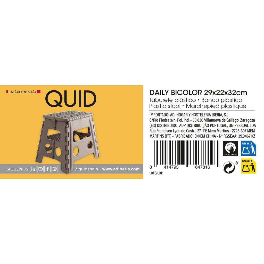 Stolička Quid Daily plastová (29 x 22 x 32 cm) – obrázek 3