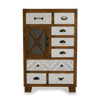 Komoda Selma dřevo MDF (35 x 110 x 70 cm)