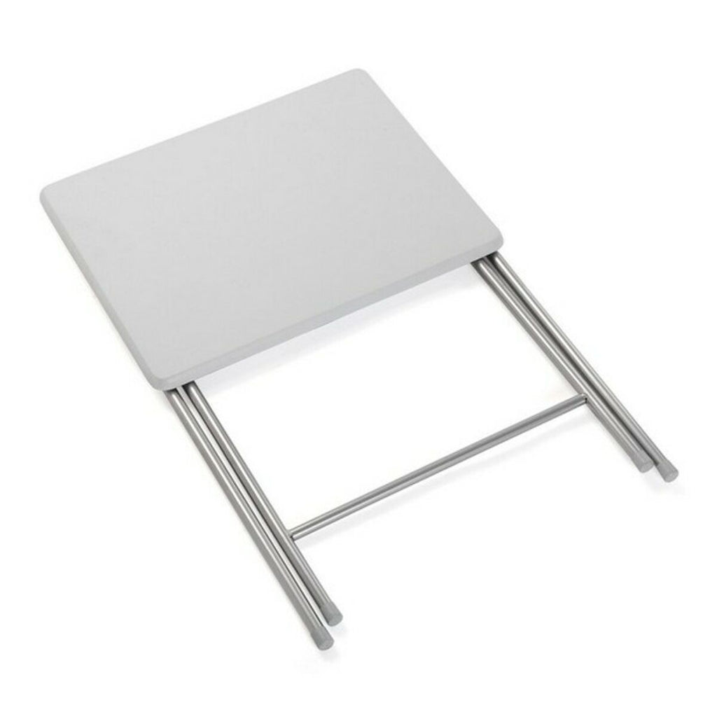 Stůl Skládací stůl Versa Bílý kov Dřevo MDF (37,5 x 65,5 x 47,5 cm) – obrázek 3