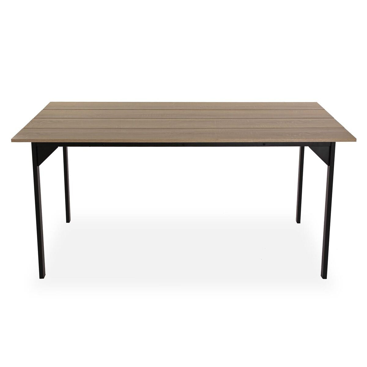 Jídelní stůl Versa Collins kov melamin dřevo MDF 75 x 80 x 164,5 cm – obrázek 3