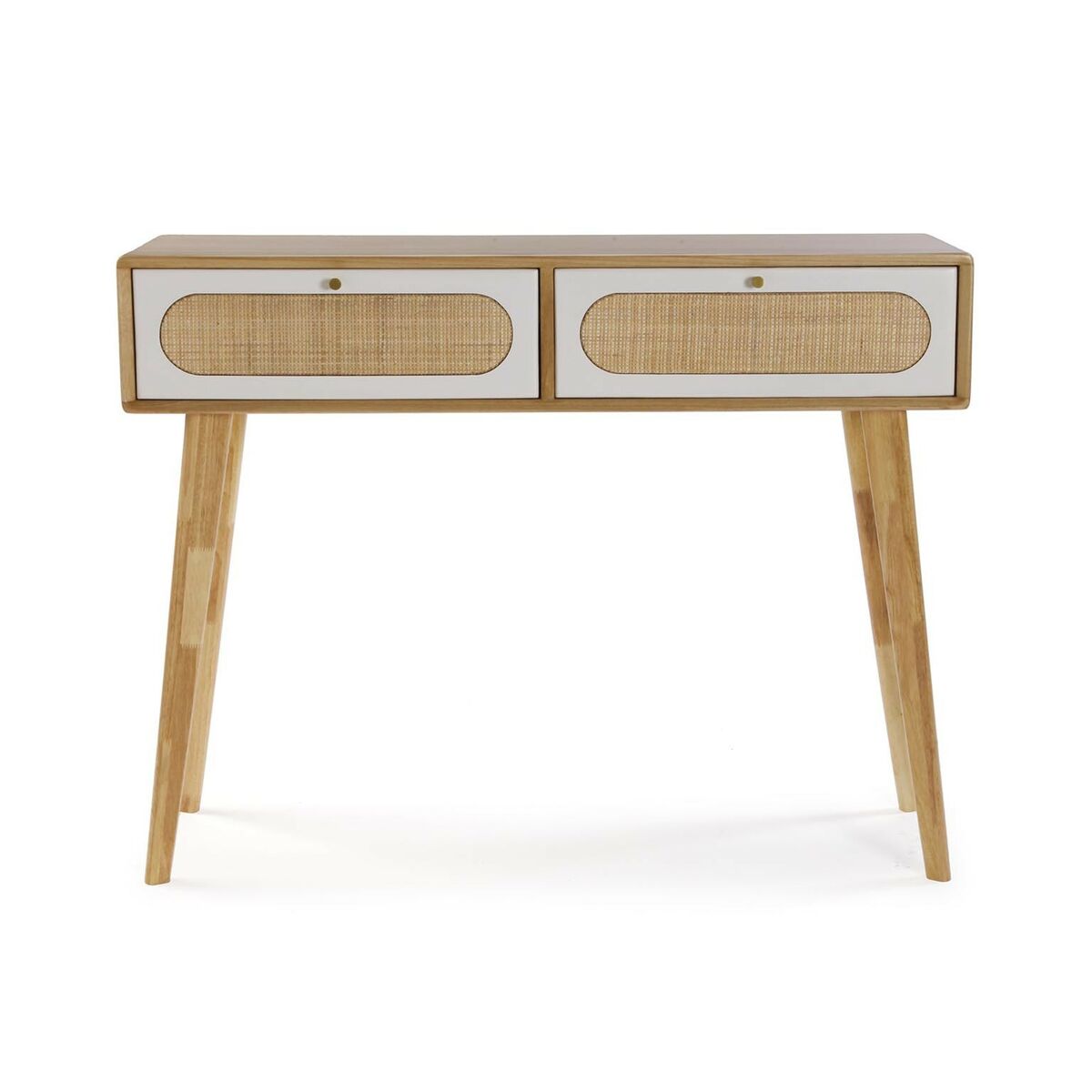 Konzolový stolek se 2 zásuvkami Versa Vega 30 x 78 x 100 cm – obrázek 3