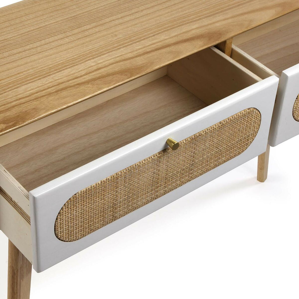 Konzolový stolek se 2 zásuvkami Versa Vega 30 x 78 x 100 cm – obrázek 4
