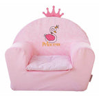 Dětské křeslo Princess pro děti růžové
