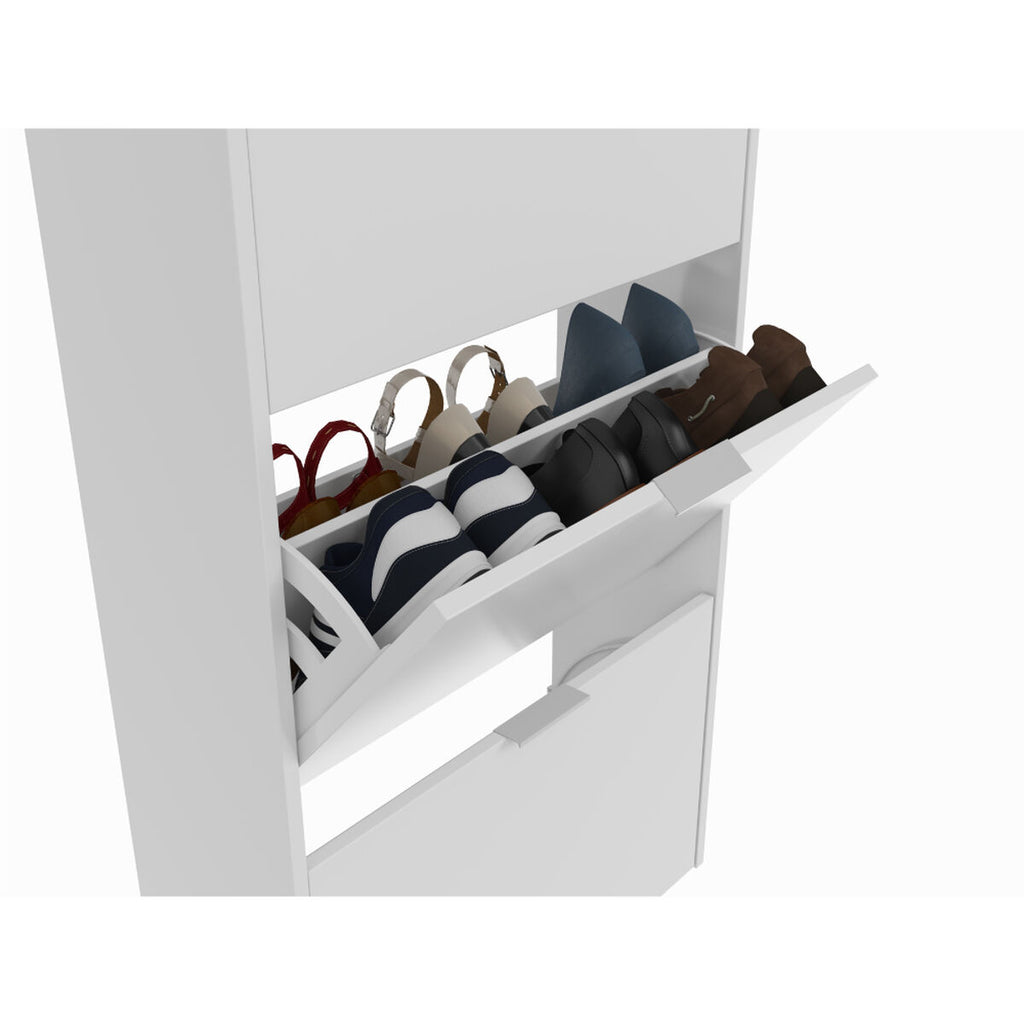 Botník Forés šedý 60 X 22 X 113 CM – obrázek 5