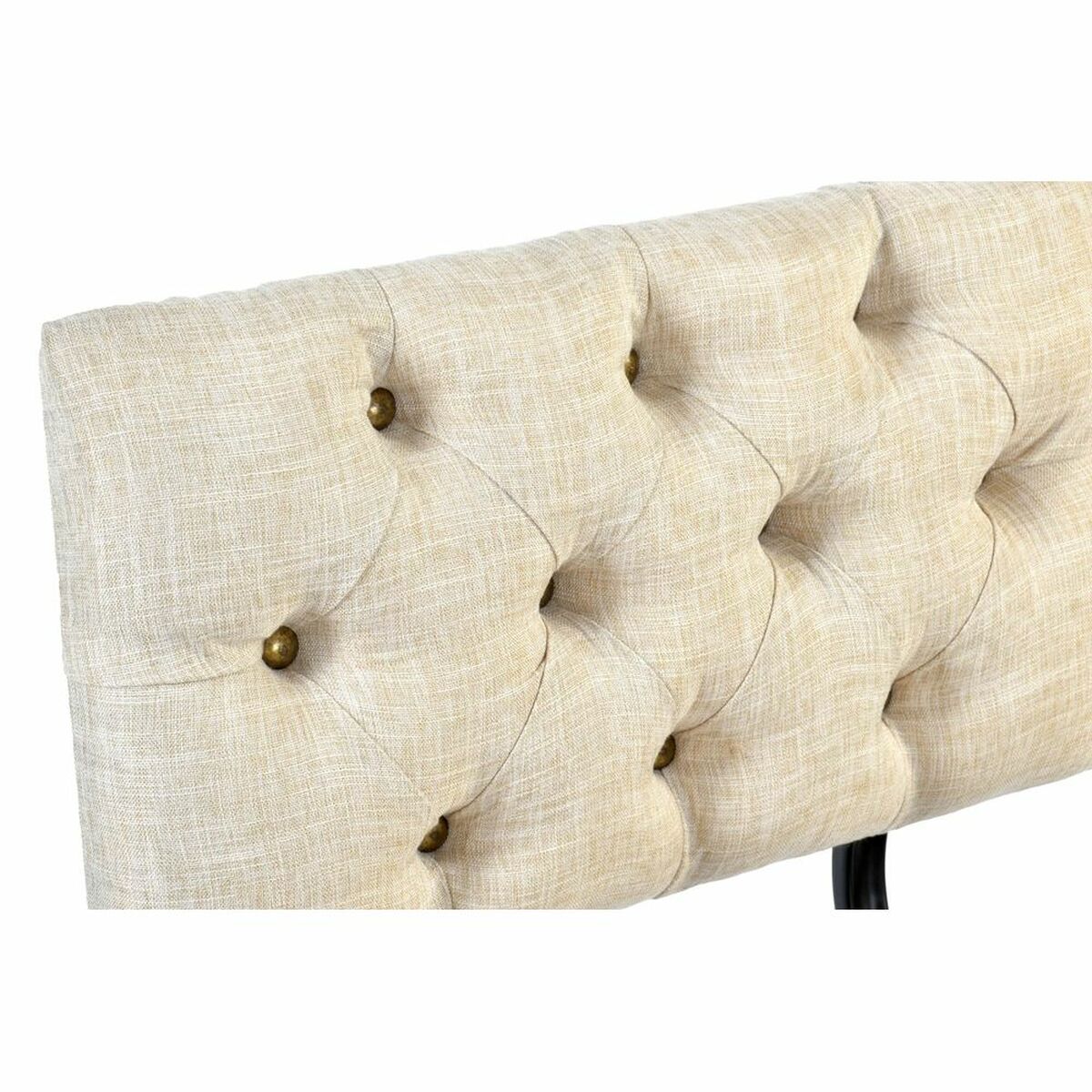 Barová stolička DKD Home Decor Jedle přírodní Černá Béžová polyester (61 x 51 x 77 cm) – obrázek 4