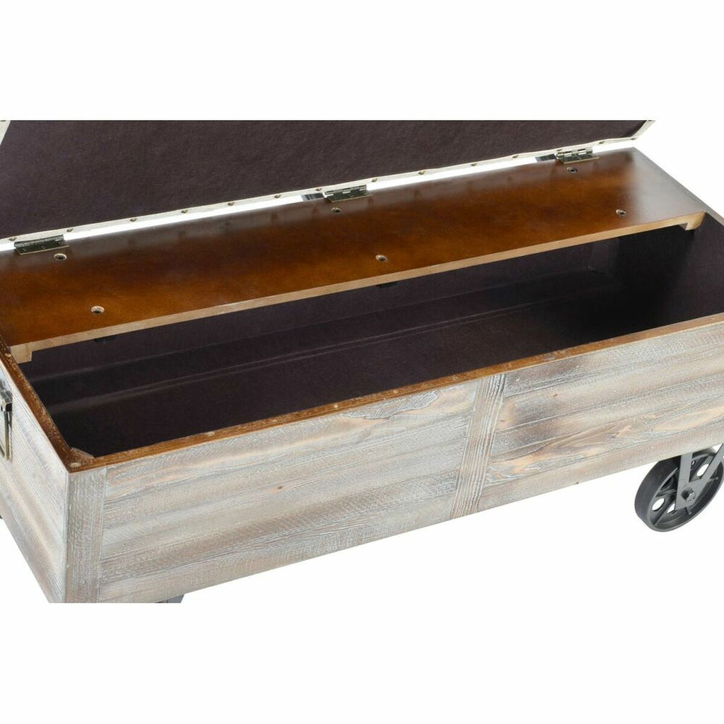Barová stolička DKD Home Decor jedle černá béžová hnědá polyester (100 x 51 x 77 cm) – obrázek 2