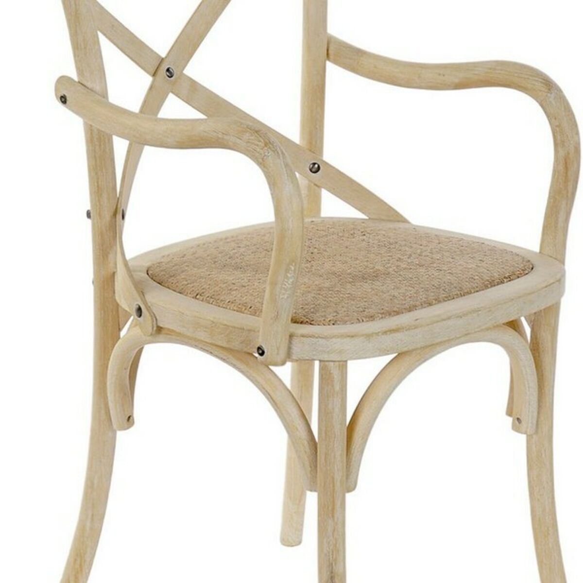 Jídelní židle DKD Home Decor Bílá Vícebarevná 55 x 57 x 92 cm 55 x 47 x 92 cm – obrázek 7