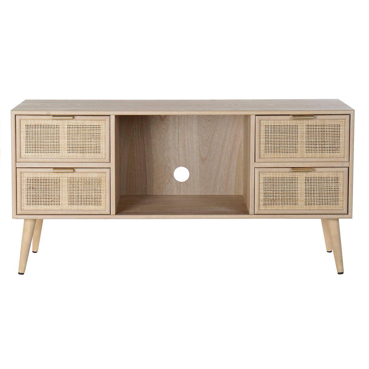 TV nábytek DKD Home Decor Vícebarevný přírodní Paulownia dřevo MDF 120 x 42 x 60 cm – obrázek 4