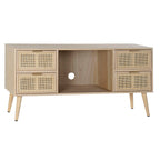 TV nábytek DKD Home Decor Vícebarevný přírodní Paulownia dřevo MDF 120 x 42 x 60 cm