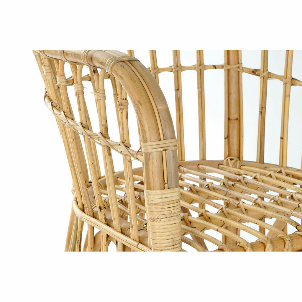 Křeslo DKD Home Decor světle hnědé ratanové (62 x 72 x 83 cm) – obrázek 2