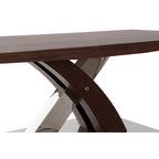 Jídelní stůl DKD Home Decor dřevo ocel 120 x 60 x 43,5 cm – obrázek 4