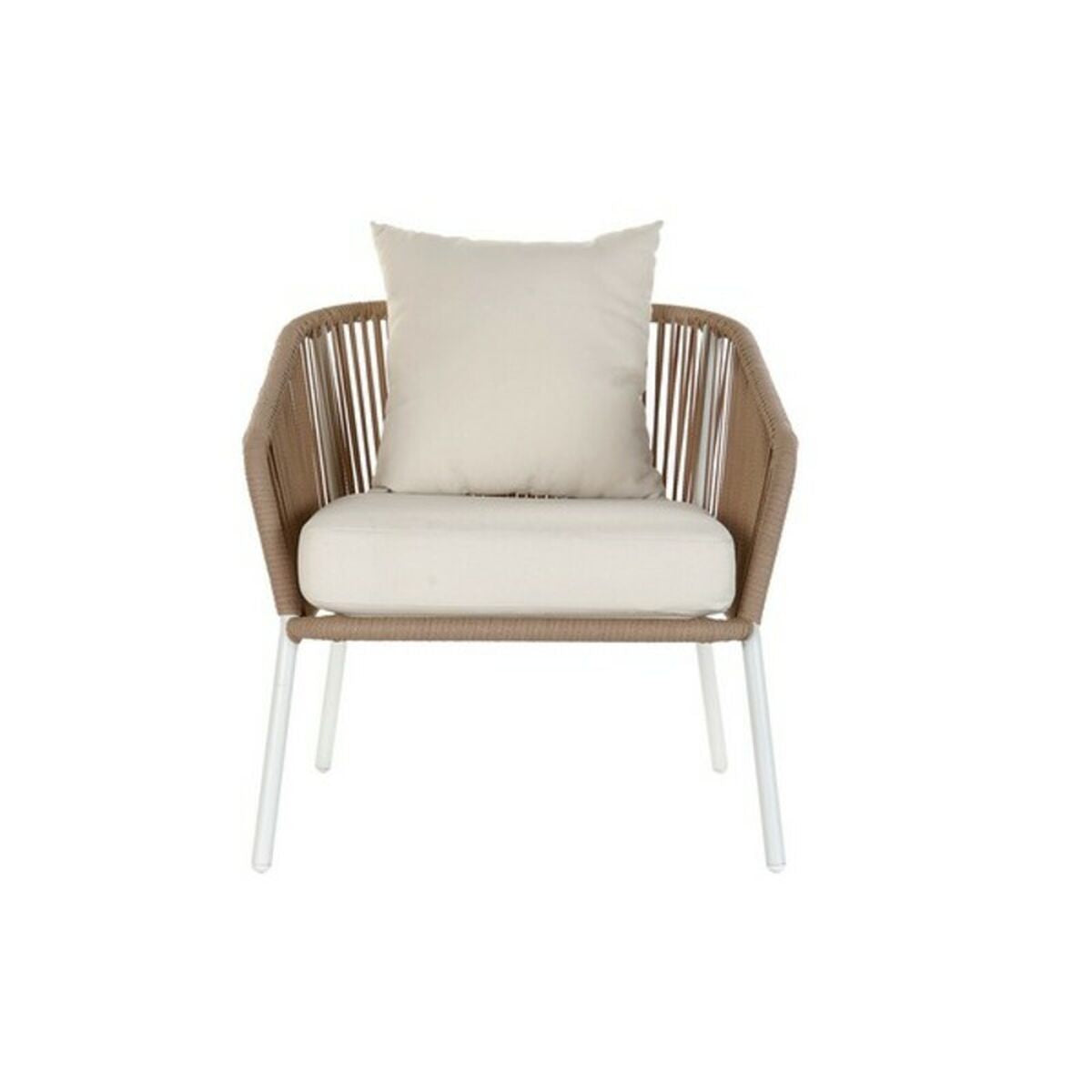 Zahradní lavice DKD Home Decor MB-179038 Bílá Béžová 151,5 x 72 x 70 cm Zahrada – obrázek 8