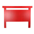 Čelo postele DKD Home Decor černá červená jedlové dřevo MDF 160 x 4 x 120 cm