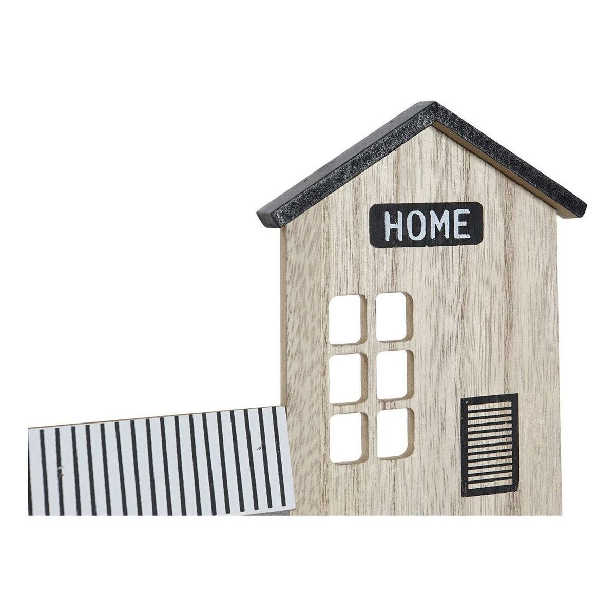 Regál DKD Home Decor Šatní skříň 39 x 9 x 27 cm černá hnědá bílá dřevo MDF – obrázek 3