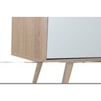 TV stolek DKD Home Decor bílý kov MDF dřevo (160 x 40 x 50 cm) – obrázek 4