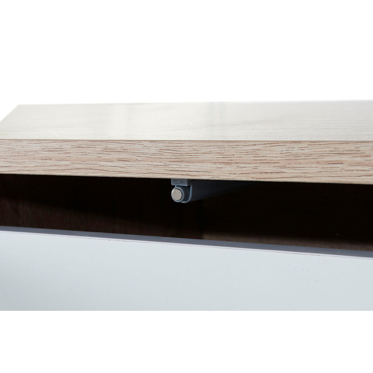 TV stolek DKD Home Decor bílý kov MDF dřevo (160 x 40 x 50 cm) – obrázek 6