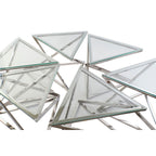 Stolní dekorace DKD Home Decor Stříbrná Křišťál Ocel Plast 137,5 x 120,5 x 46 cm – obrázek 3