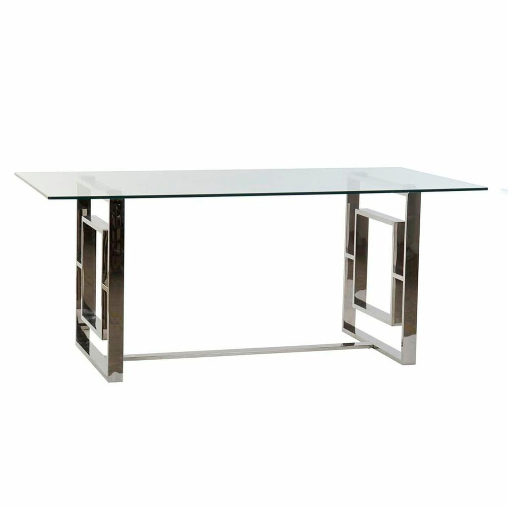 Jídelní stůl DKD Home Decor Křišťál Ocel (180 x 90 x 75 cm) 5x185x94 cm
