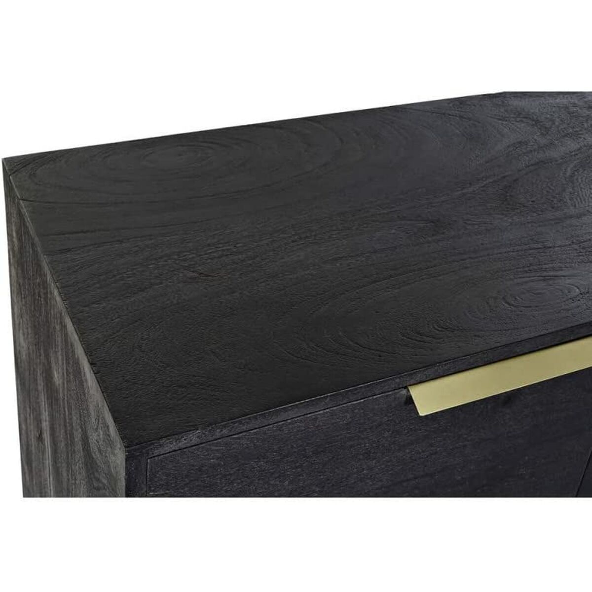 Příborník DKD Home Decor Černá Zlatá Mangové dřevo 145 x 41 x 77 cm – obrázek 7