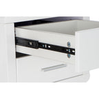 Psací stůl DKD Home Decor bílý, stříbrný, kov, dřevo MDF 120 x 55 x 76 cm – obrázek 5