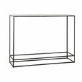 Vstupní hala DKD Home Decor Černá Zlatá 110 x 25 x 84 cm