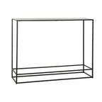 Vstupní hala DKD Home Decor Černá Zlatá 110 x 25 x 84 cm