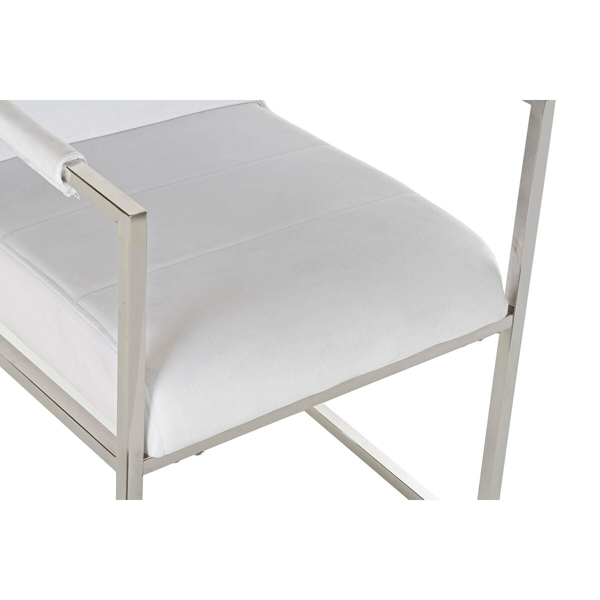 Židle DKD Home Decor polyester ocel bílá (56 x 68 x 92 cm) – obrázek 3
