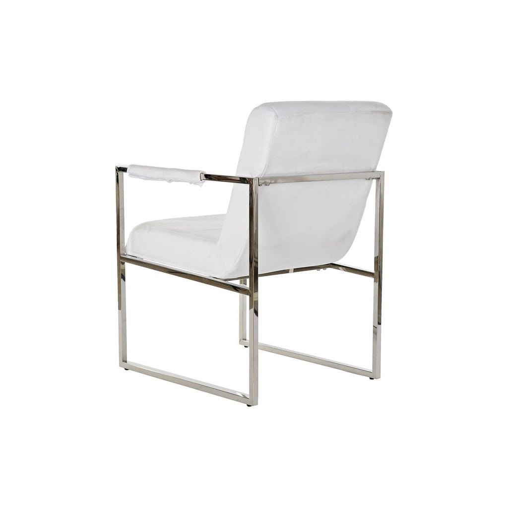 Židle DKD Home Decor polyester ocel bílá (56 x 68 x 92 cm) – obrázek 7