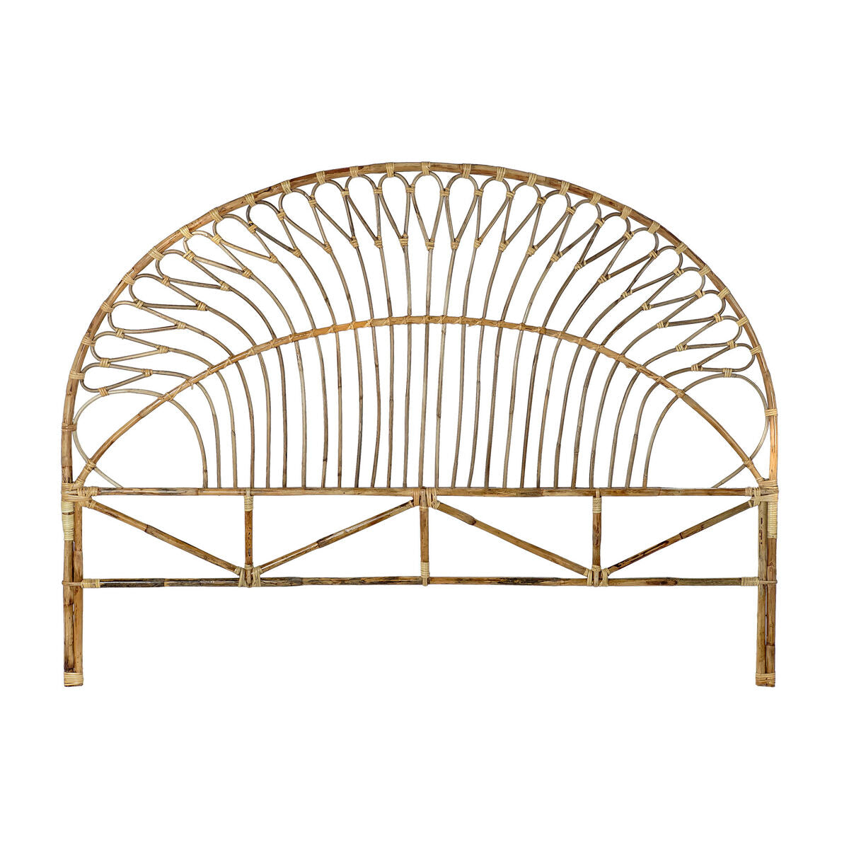 Čelo postele DKD Home Decor přírodní Ratan 177 x 4 x 131 cm