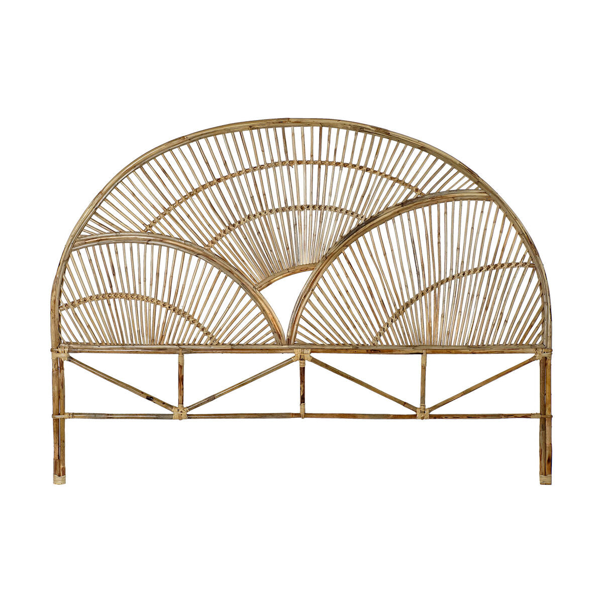 Čelo postele DKD Home Decor přírodní ratan (178 x 4 x 128 cm)