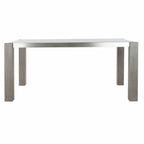 Jídelní stůl DKD Home Decor Křišťál Šedá Hliník Eg Tvrzené sklo (162 x 92 x 74 cm) – obrázek 4