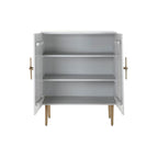 Skříňka DKD Home Decor bílá zlatá železná mangové dřevo 85 x 45 x 110 cm BAR – obrázek 4