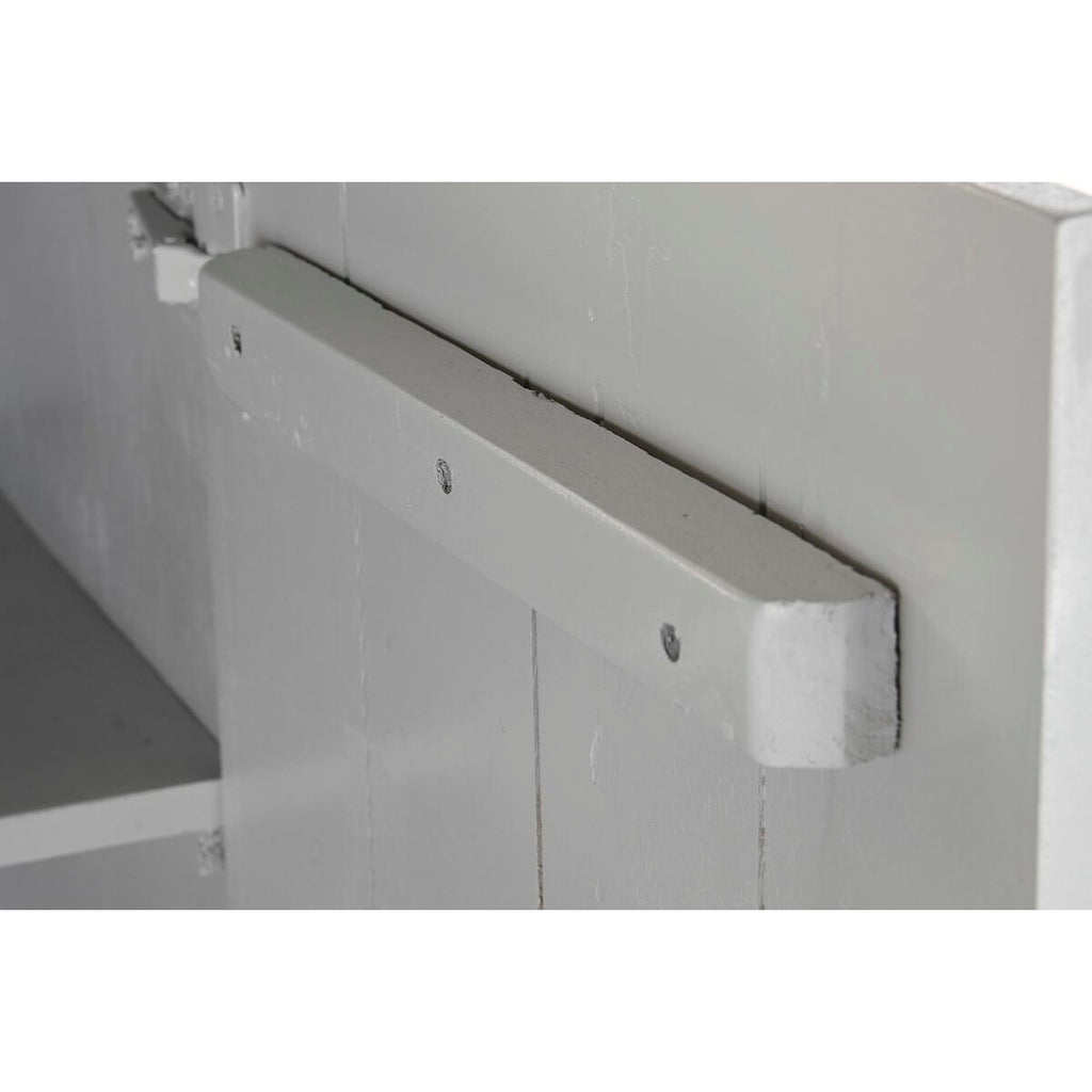 Skříňka DKD Home Decor bílá zlatá železná mangové dřevo 85 x 45 x 110 cm BAR – obrázek 6
