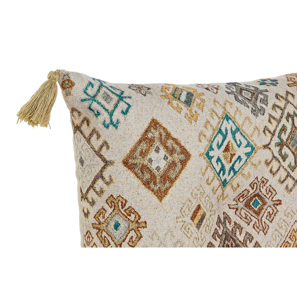 Dvoumístná pohovka DKD Home Decor žlutá hnědá béžová 145 x 76 x 13 cm – obrázek 4