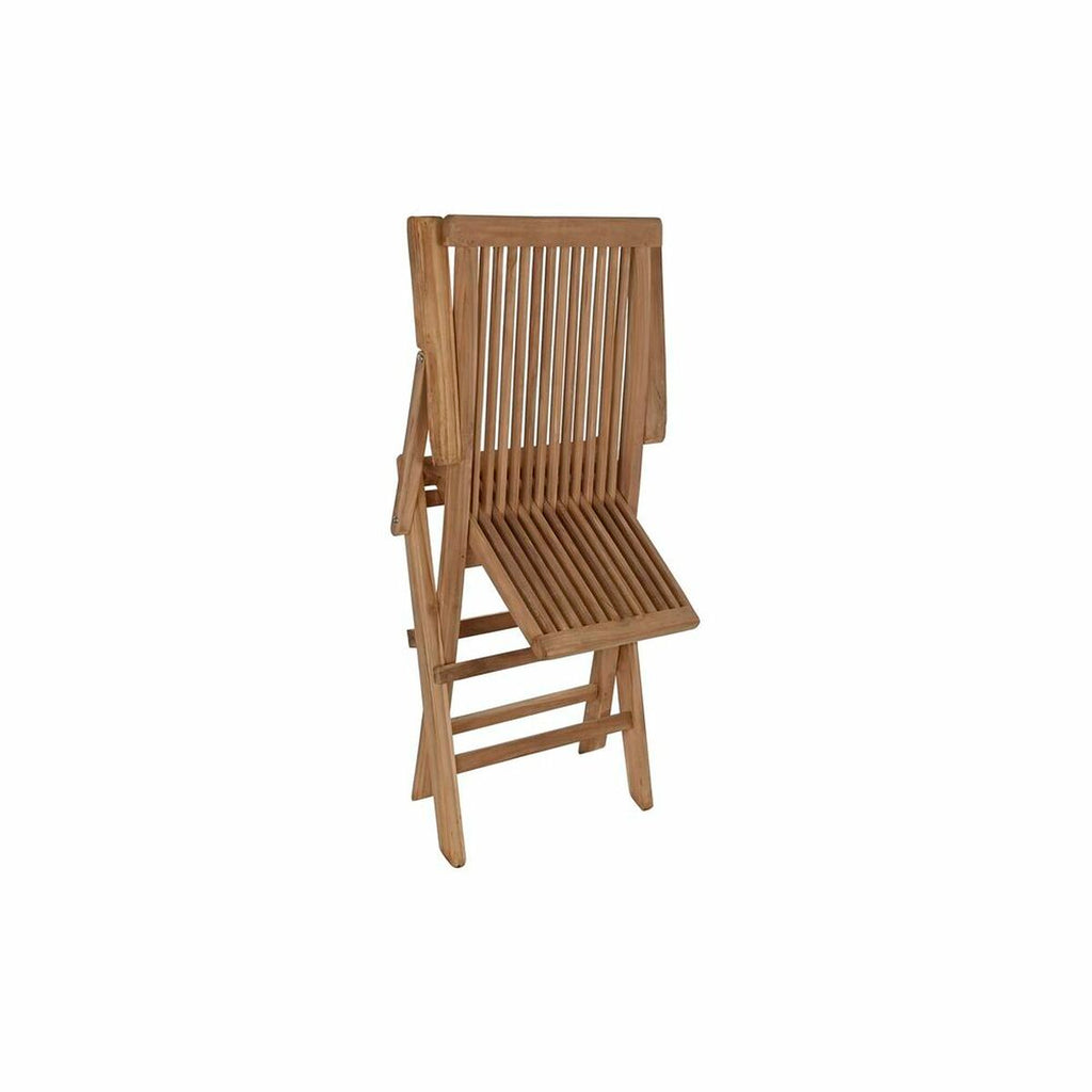 Zahradní židle DKD Home Decor hnědá 57 x 47 x 90 cm teak (57 x 47 x 90 cm) – obrázek 2