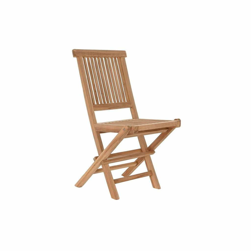 Zahradní židle DKD Home Decor hnědá 57 x 47 x 90 cm teak (57 x 47 x 90 cm)