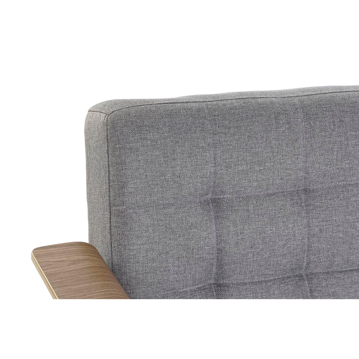 Rozkládací pohovka DKD Home Decor Hnědá Šedá Kov Urban 203 x 87 x 81 cm – obrázek 2