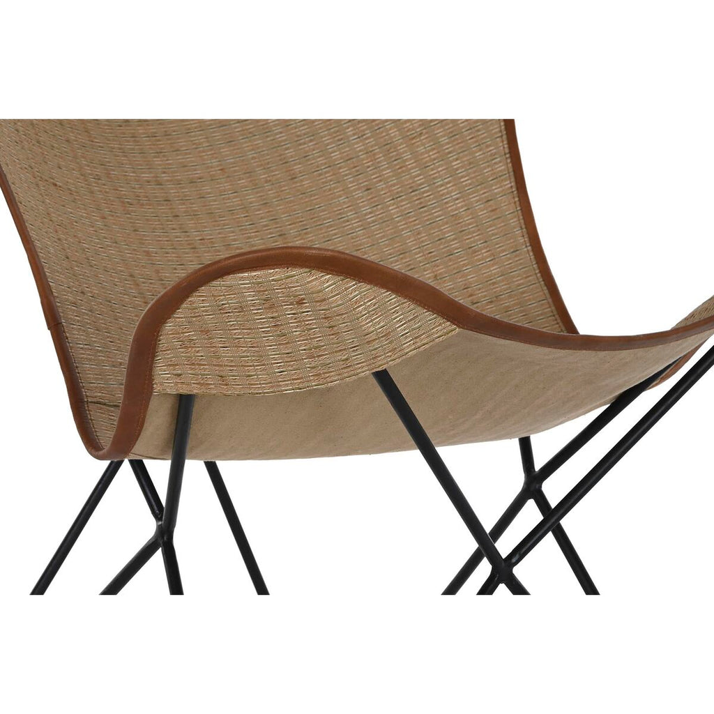 Židle DKD Home Decor Kov Ratan (74 x 78 x 92 cm) – obrázek 3