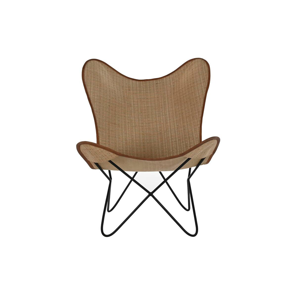 Židle DKD Home Decor Kov Ratan (74 x 78 x 92 cm)