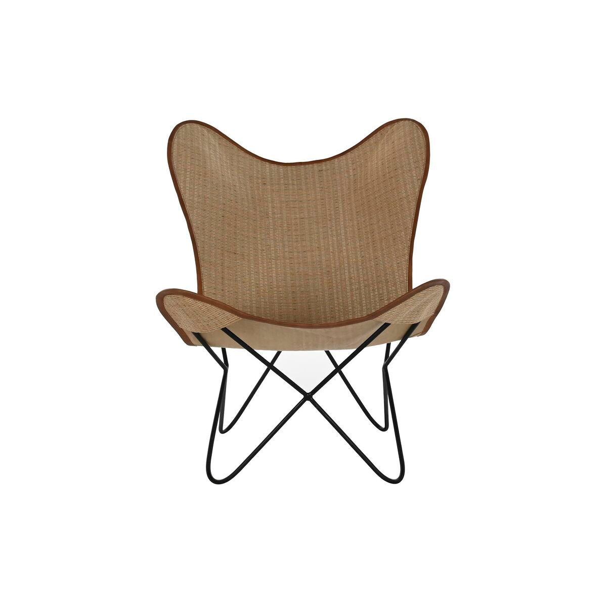 Židle DKD Home Decor Kov Ratan (74 x 78 x 92 cm)