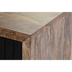 TV stolek DKD Home Decor Kov Mangovníkové dřevo (125 x 40 x 55 cm) – obrázek 4