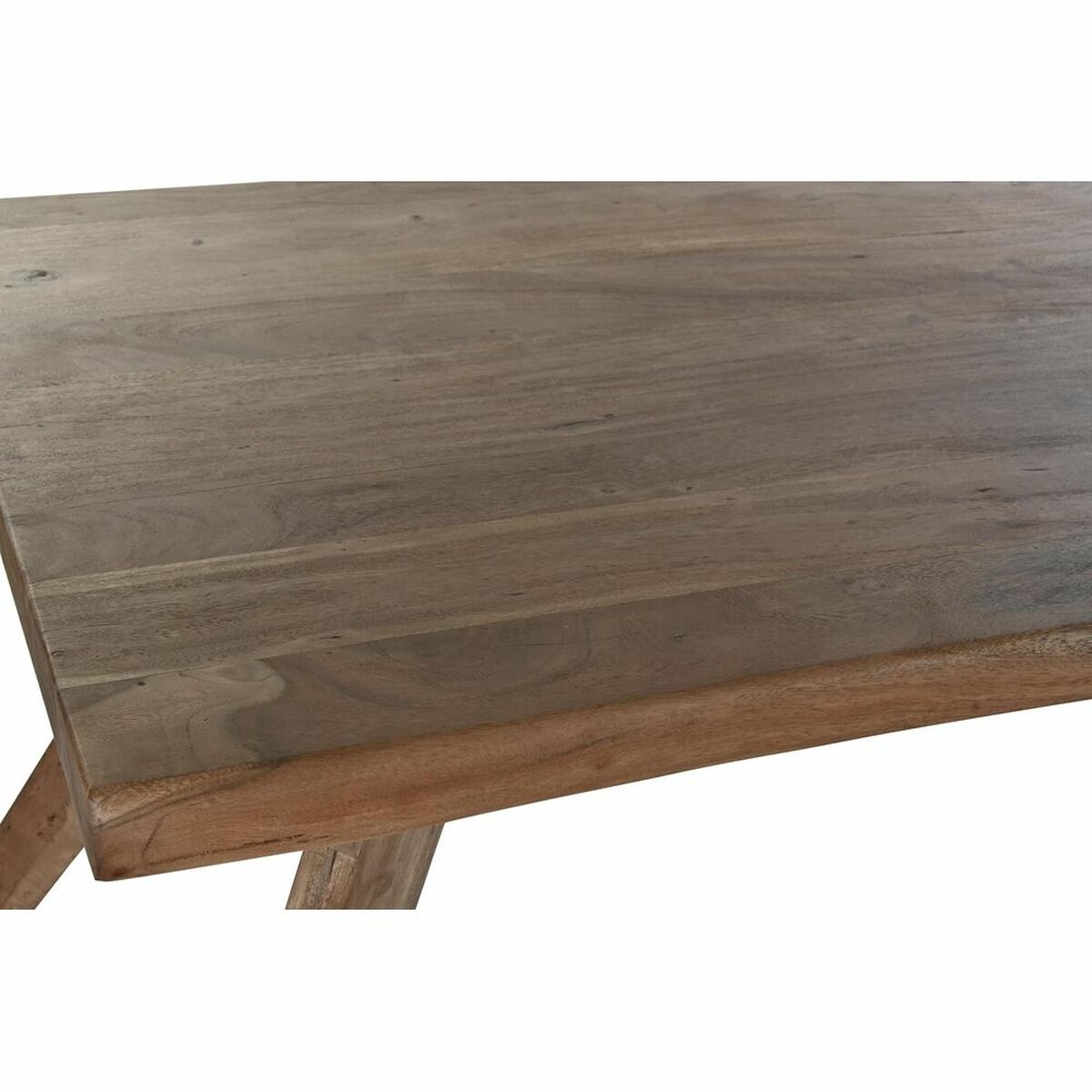 Jídelní stůl DKD Home Decor hnědá přírodní dřevo akáciové dřevo 200 x 90 x 77 cm – obrázek 6