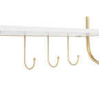 Nástěnný věšák DKD Home Decor Kov Dřevo MDF (50 x 15 x 43 cm) – obrázek 4