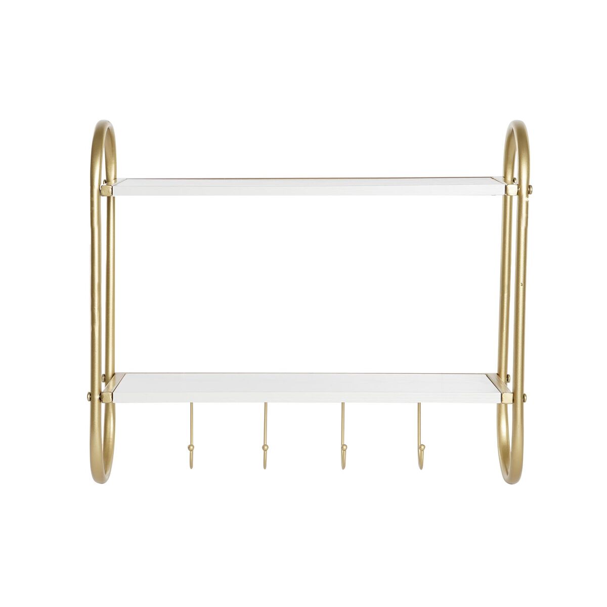 Nástěnný věšák DKD Home Decor Kov Dřevo MDF (50 x 15 x 43 cm) – obrázek 3