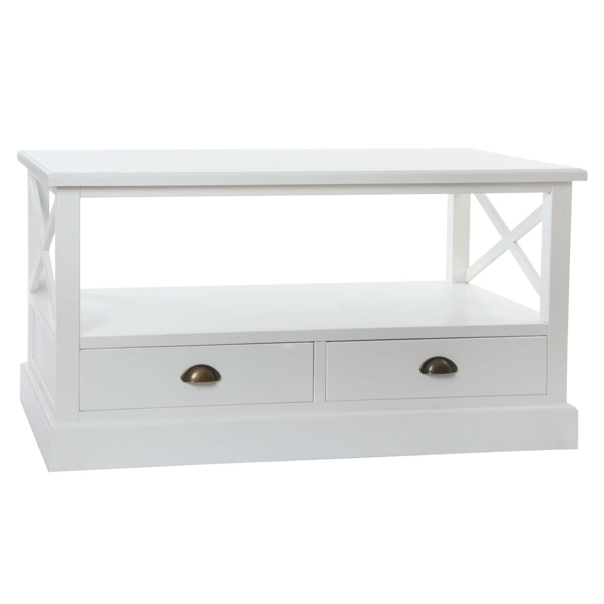 Stolní dekorace DKD Home Decor Bílá Dřevo Hliník 108 x 48 x 56,5 cm
