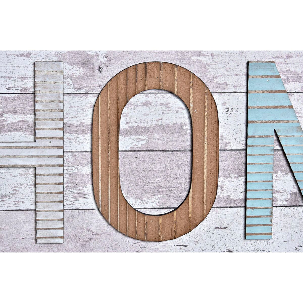 Nástěnný věšák DKD Home Decor Dřevo Kov Pláž 45 x 5 x 23 cm (2 kusy) – obrázek 3